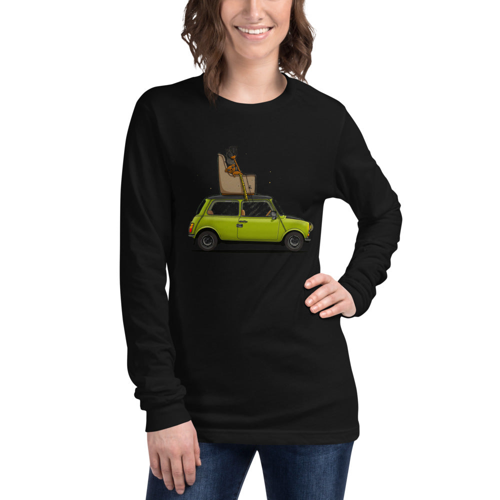 Manga Larga Mr Bean Green Mini Armchair Teddy - Modelo femenina