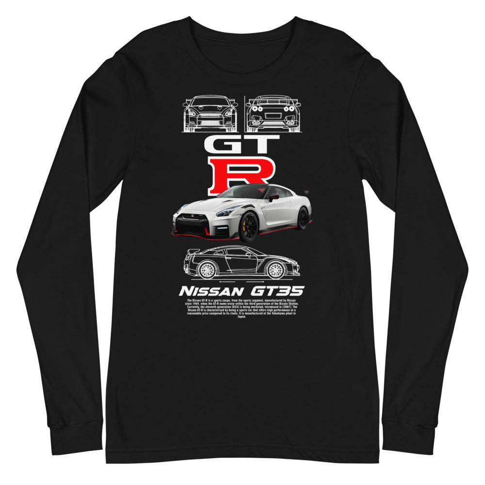 Manga Larga Nissan GT35 - Plano
