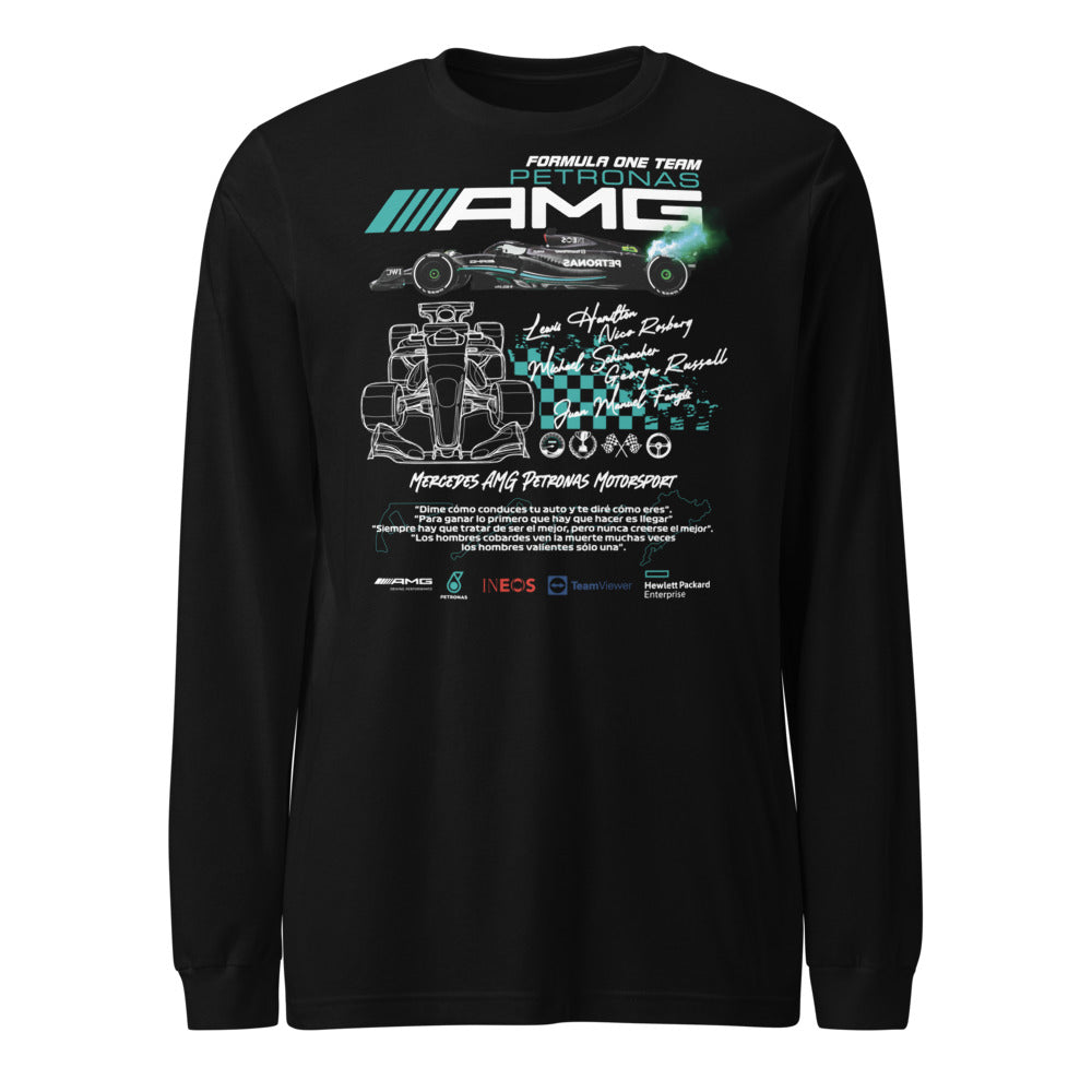 Manga Larga Petronas AMG - Frente