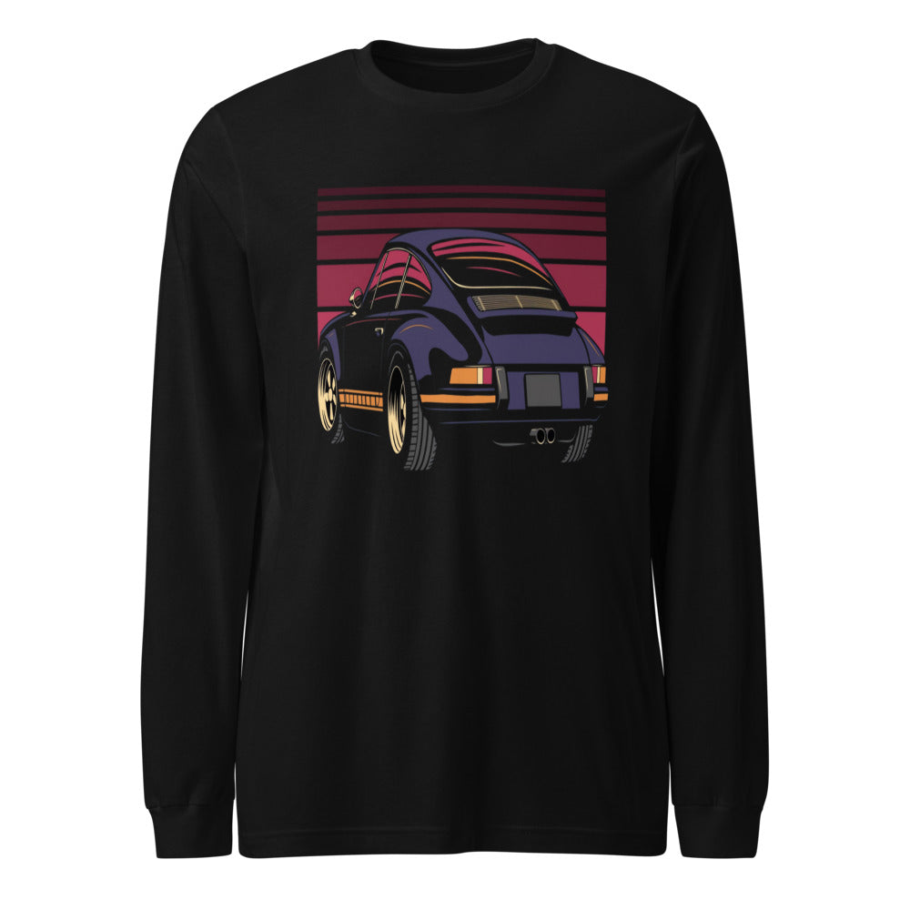 Manga Larga Porsche 911 Sunset - Frente