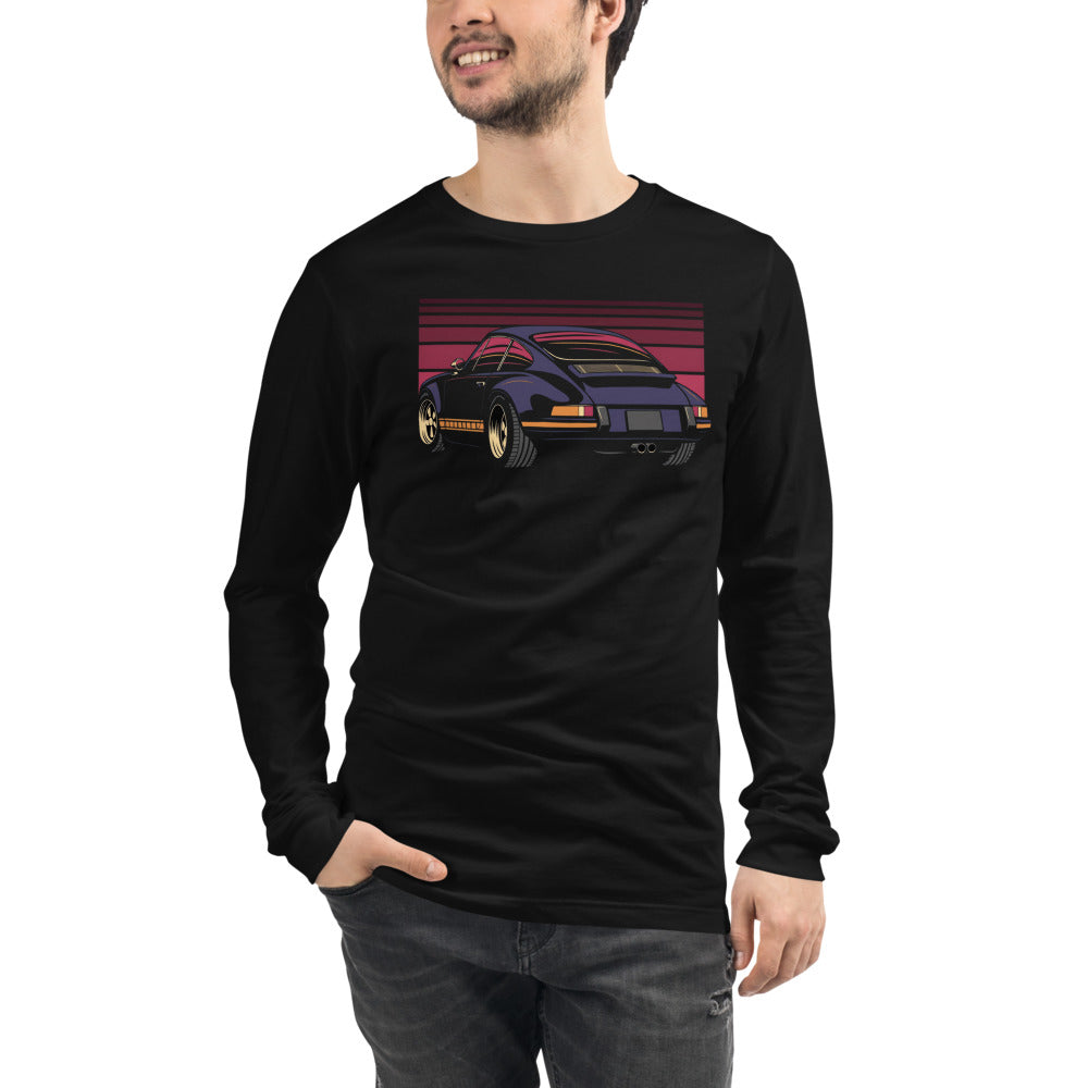 Manga Larga Porsche 911 Sunset - Modelo masculino