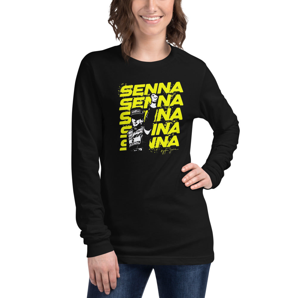 Manga Larga Senna Champion - Modelo femenina