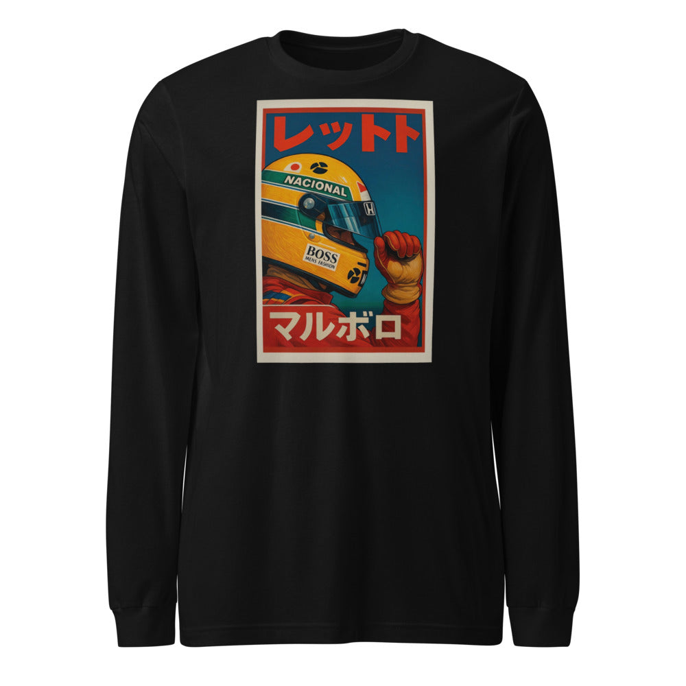 Manga Larga Senna In Japan - Frente