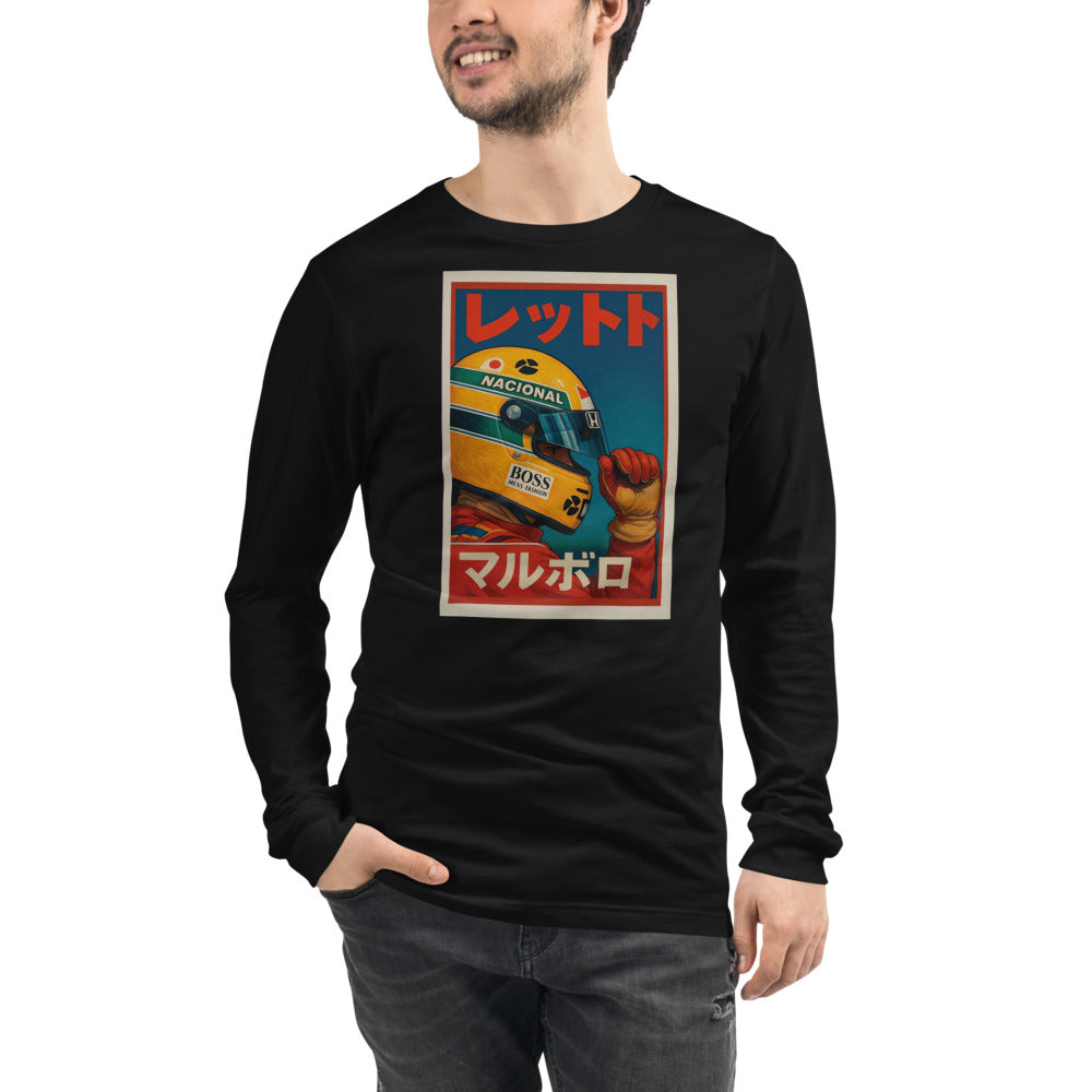Manga Larga Senna In Japan - Modelo masculino