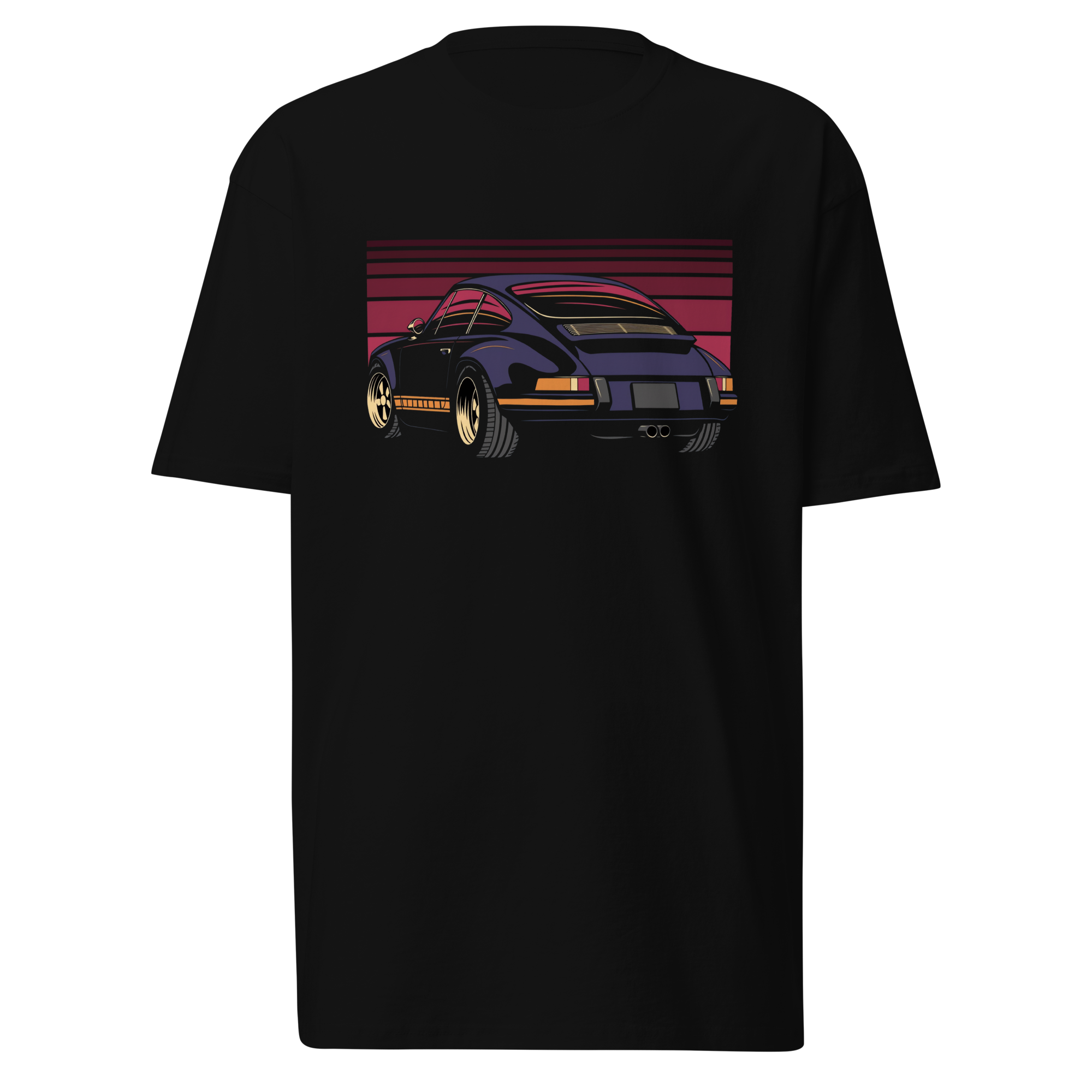 Porsche 911 Coucher de soleil