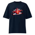 Oversize Ferrari F1 Car Red Glow Sparks - Frente fantasma