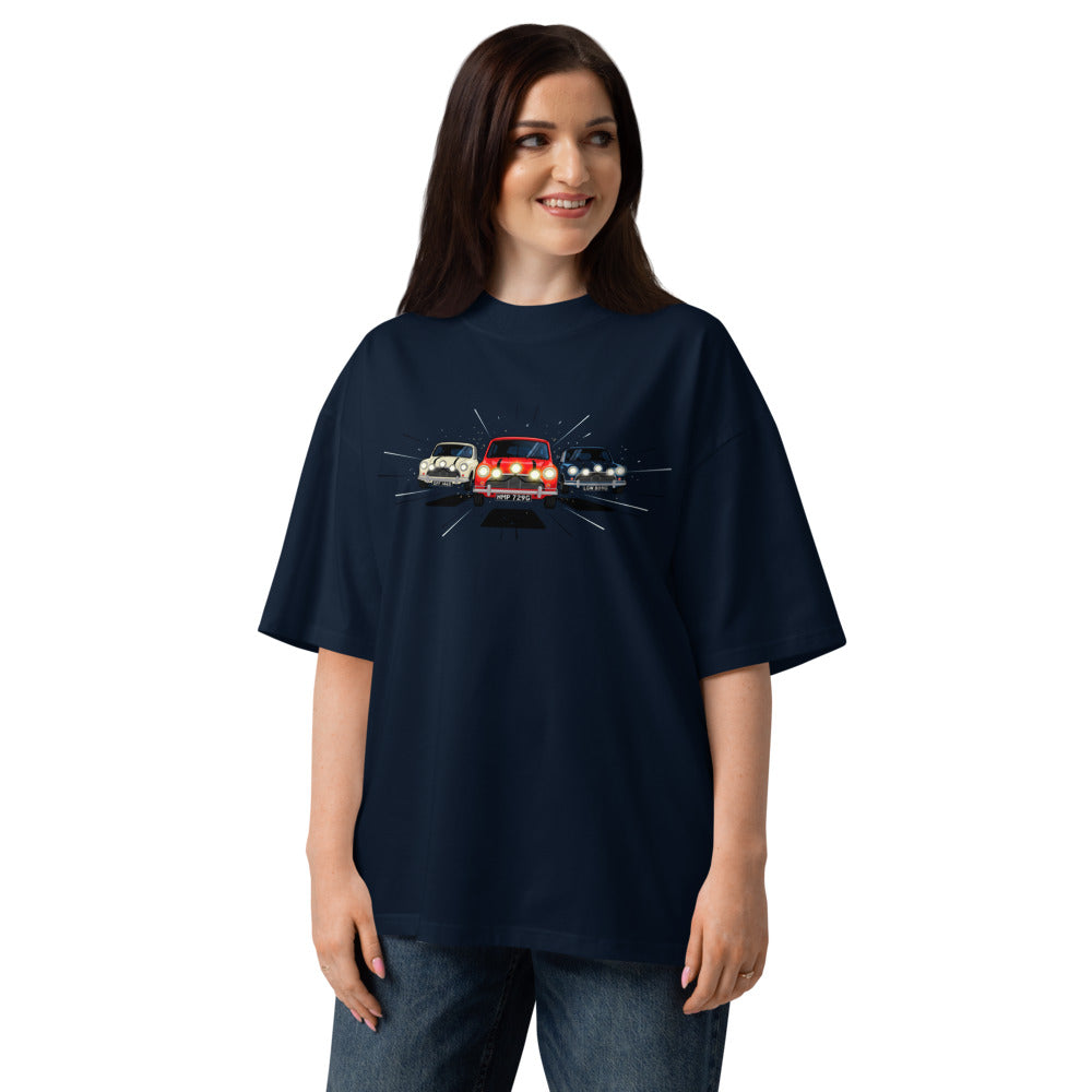 Oversize Italian Job Mini Cooper Trio - Modelo femenina