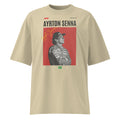 Oversize Ayrton Senna Champion - Frente fantasma