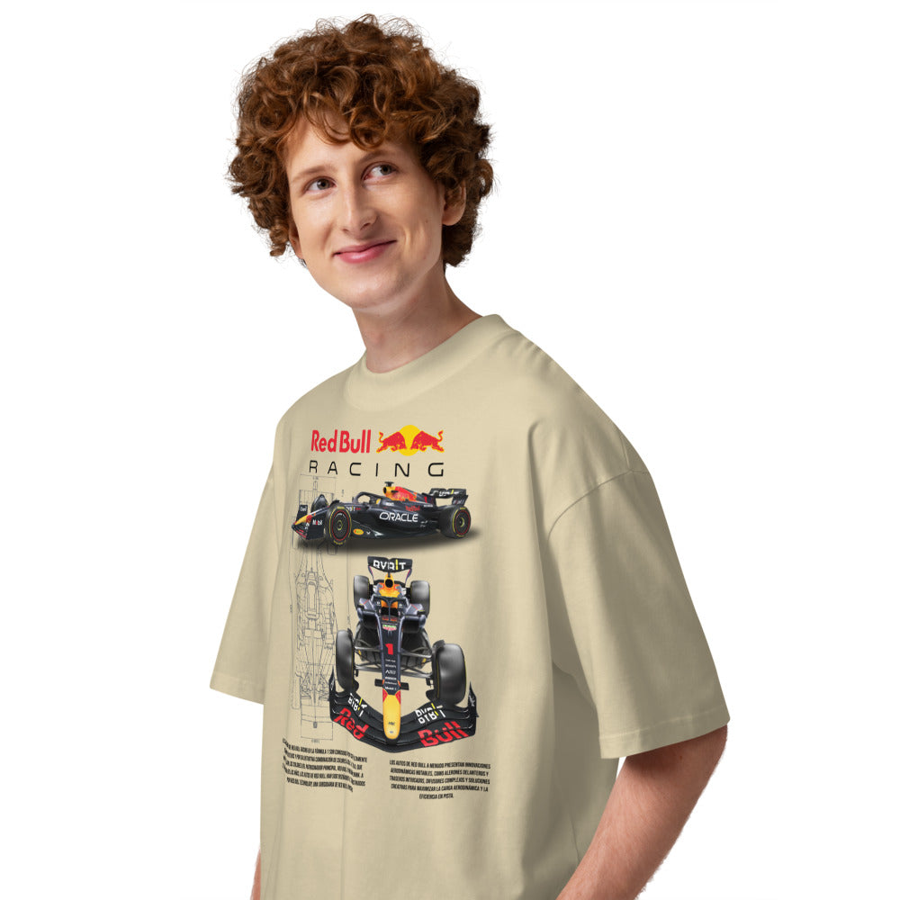 Oversize Red Bull Racing - Modelo masculino lateral