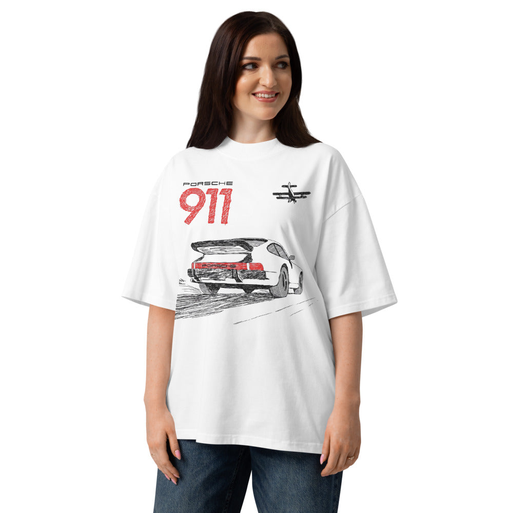 Oversize 911 Porsche - Modelo femenina