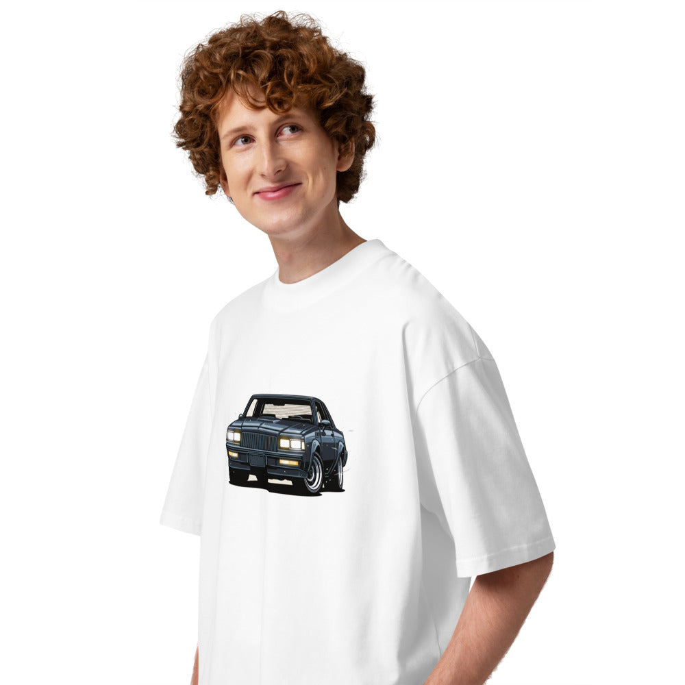 Oversize Buick Grand National Glowing Headlights - Modelo masculino lateral