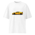 Oversize Corvette C8 Yellow Red Calipers - Frente fantasma
