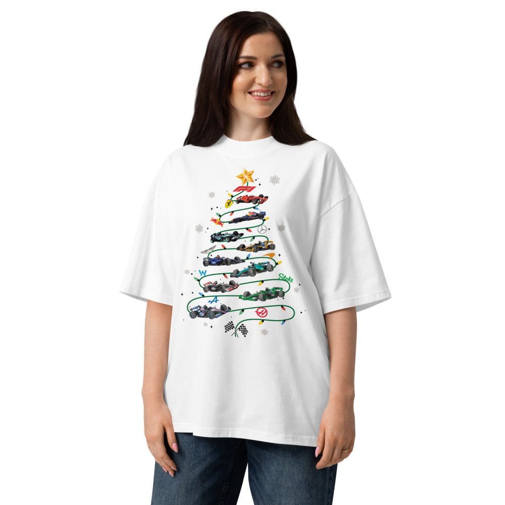 Oversize Navidad en Pole Position - Modelo femenina