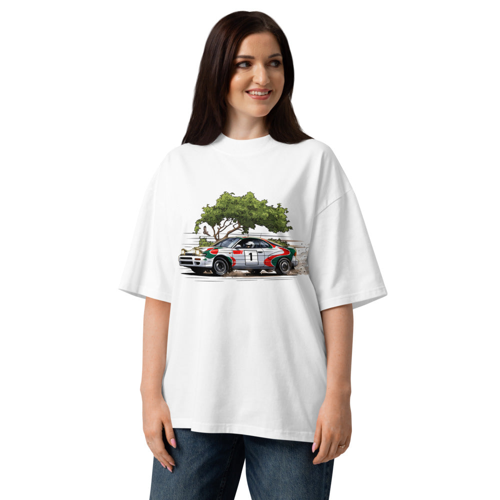 Oversize Rally Car Number 1 Dirt Drift - Modelo femenina