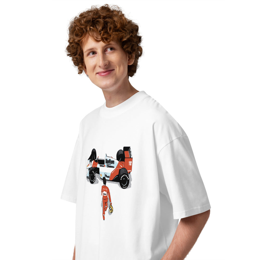 Oversize Senn-sai - Modelo masculino lateral