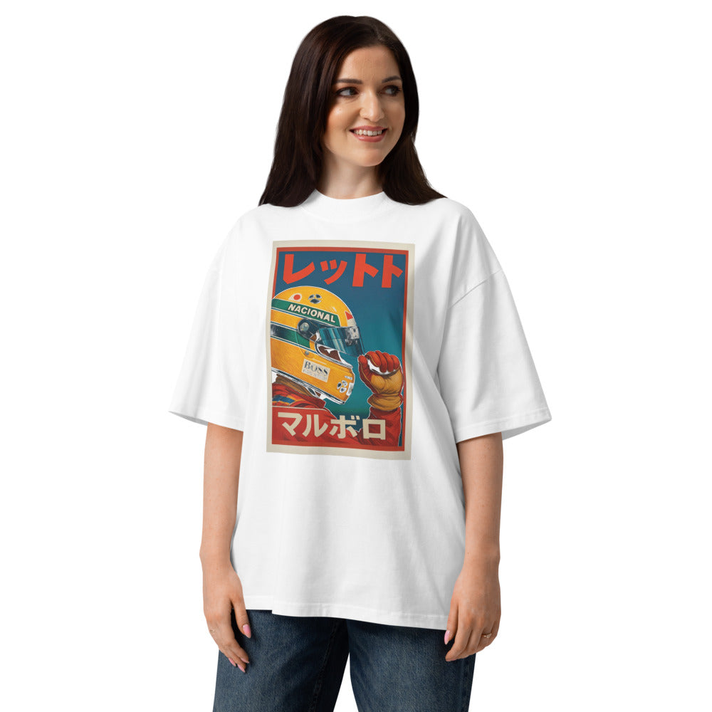 Oversize Senna In Japan - Modelo femenina