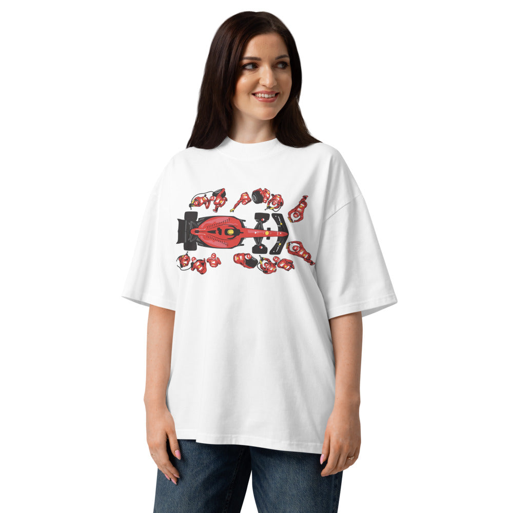 Oversize Team Ferrari - Modelo femenina