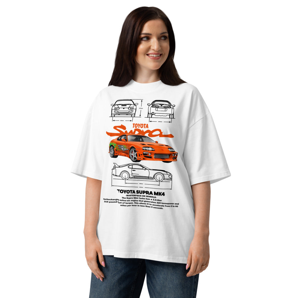 Oversize Toyota Supra MK4 - Modelo femenina