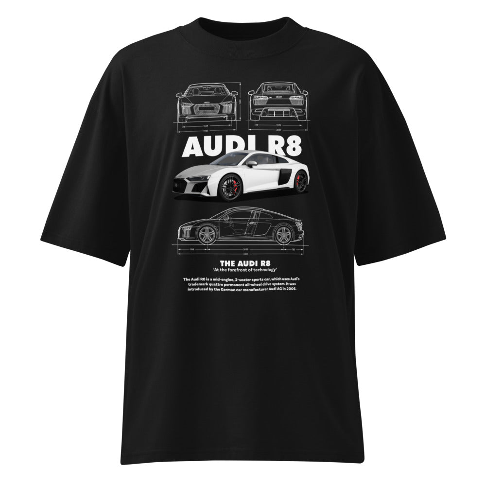 Oversize Audi R8 - Frente fantasma