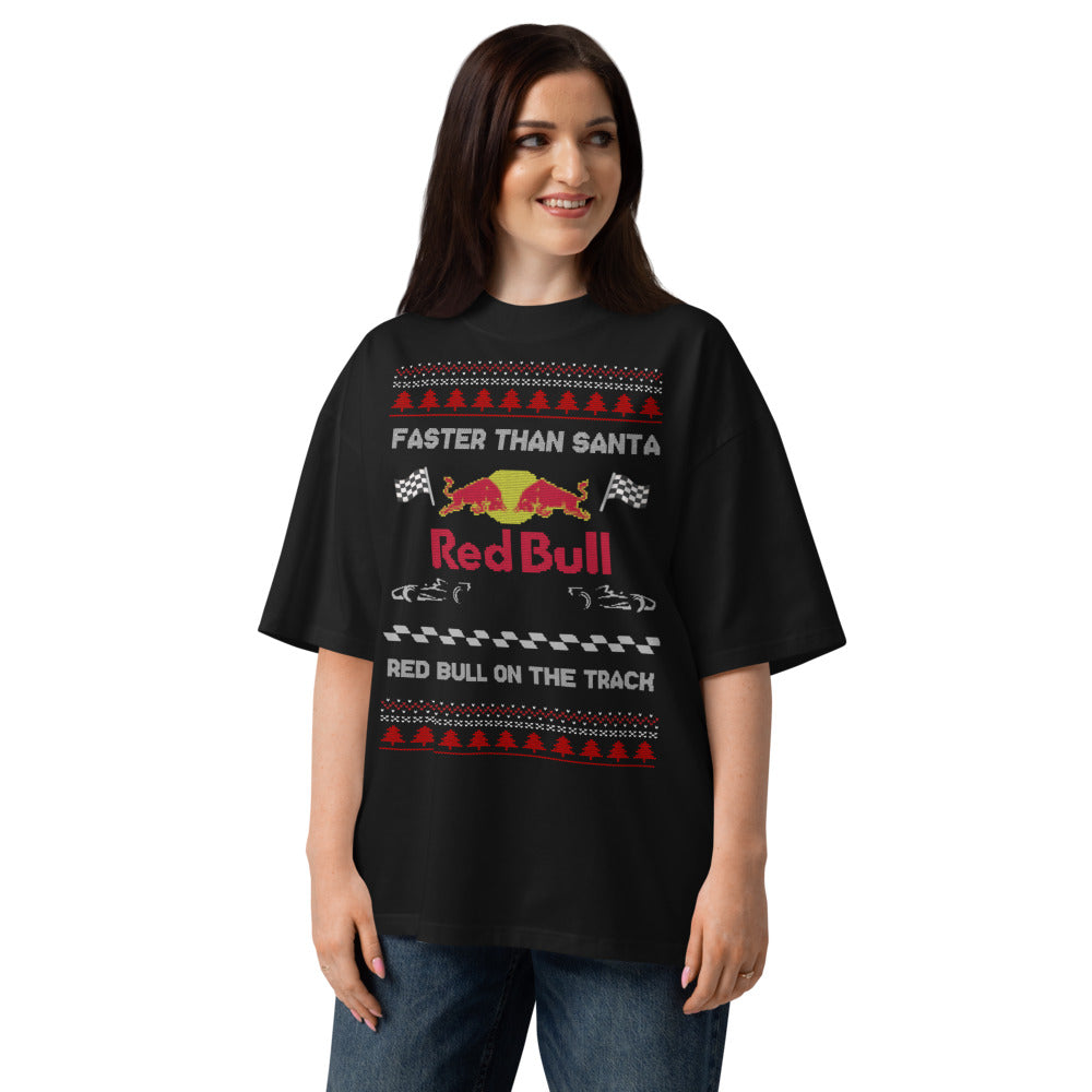 Oversize Faster than Santa - Modelo femenina