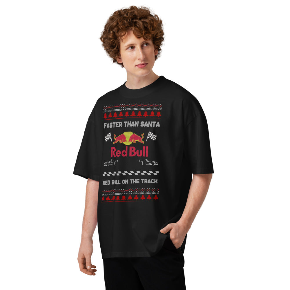 Oversize Faster than Santa - Modelo masculino