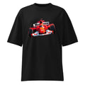 Oversize Ferrari F1 Car Red Glow Sparks - Frente fantasma
