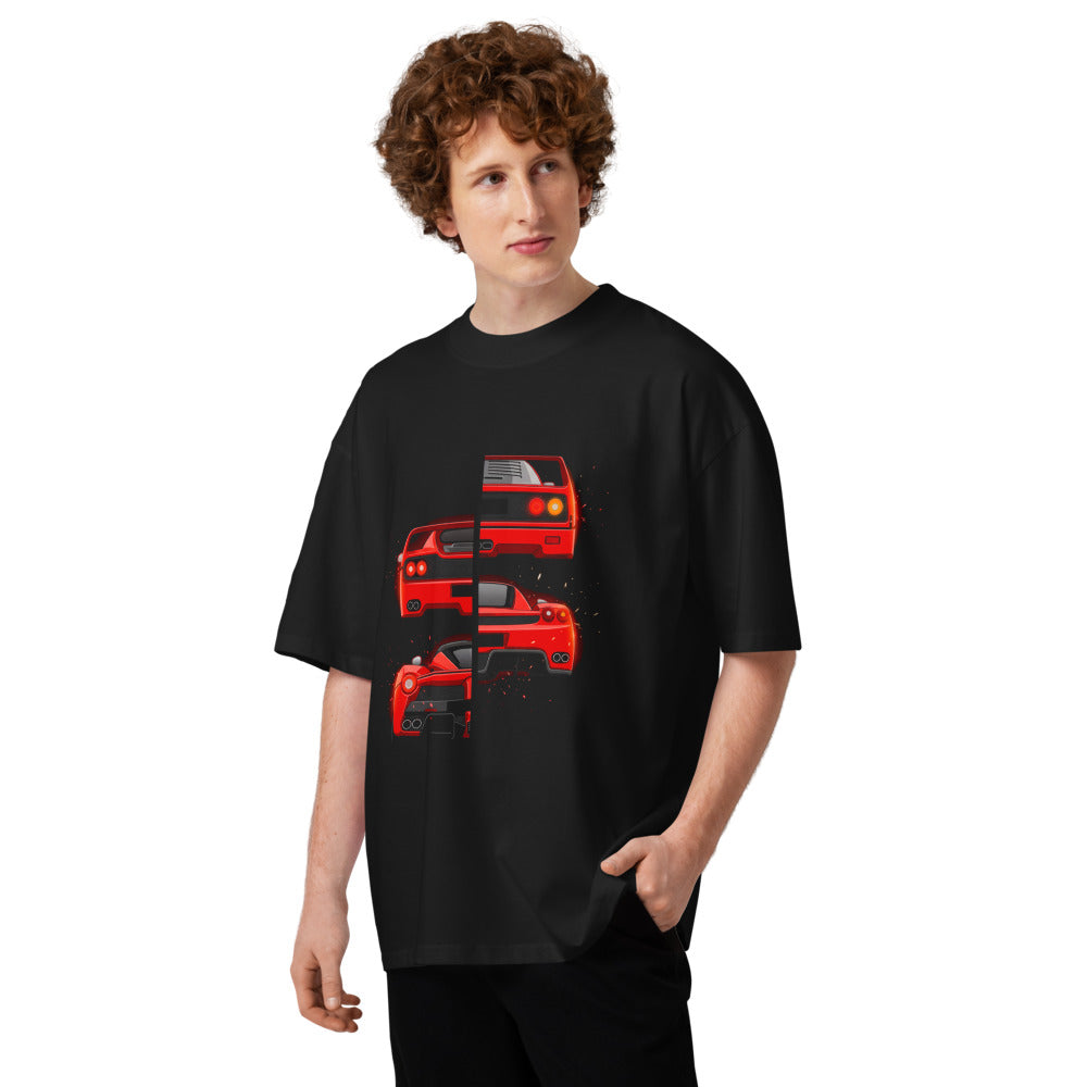 Oversize Ferrari F40 F50 Enzo LaFerrari Rear Split - Modelo masculino