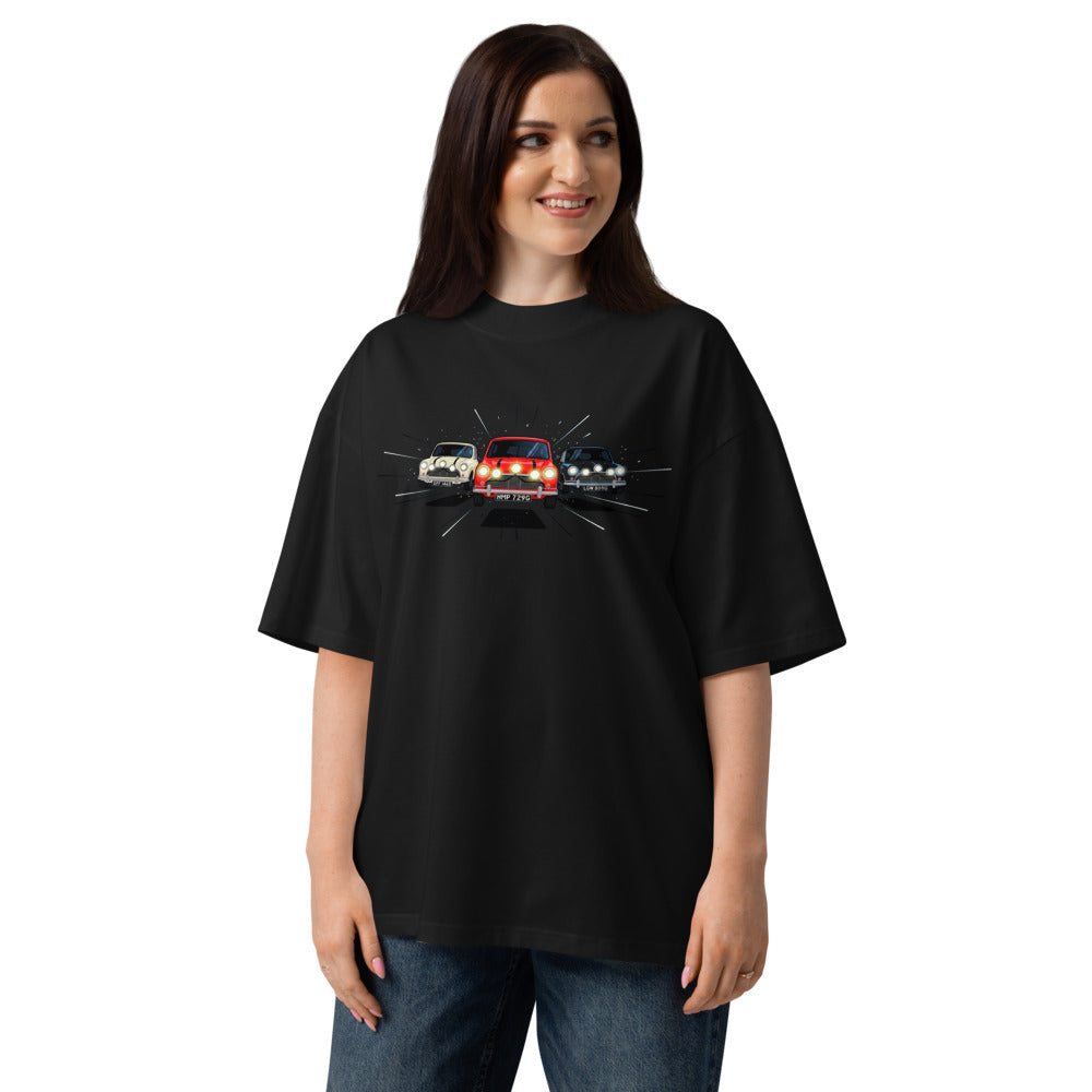 Oversize Italian Job Mini Cooper Trio - Modelo femenina