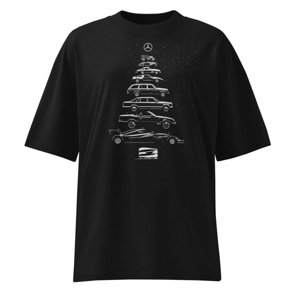 Oversize Mercedes Christmas Tree - Frente fantasma