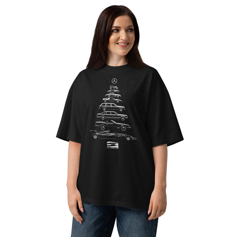 Oversize Mercedes Christmas Tree - Modelo femenina