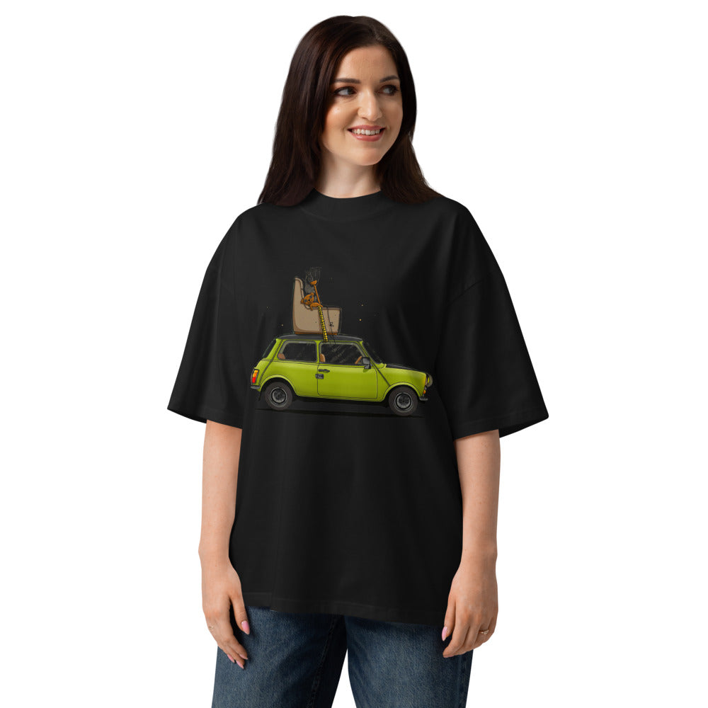 Oversize Mr Bean Green Mini Armchair Teddy - Modelo femenina