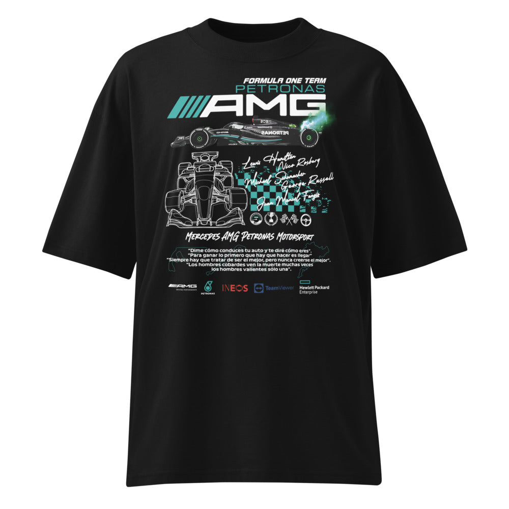 Oversize Petronas AMG - Frente fantasma