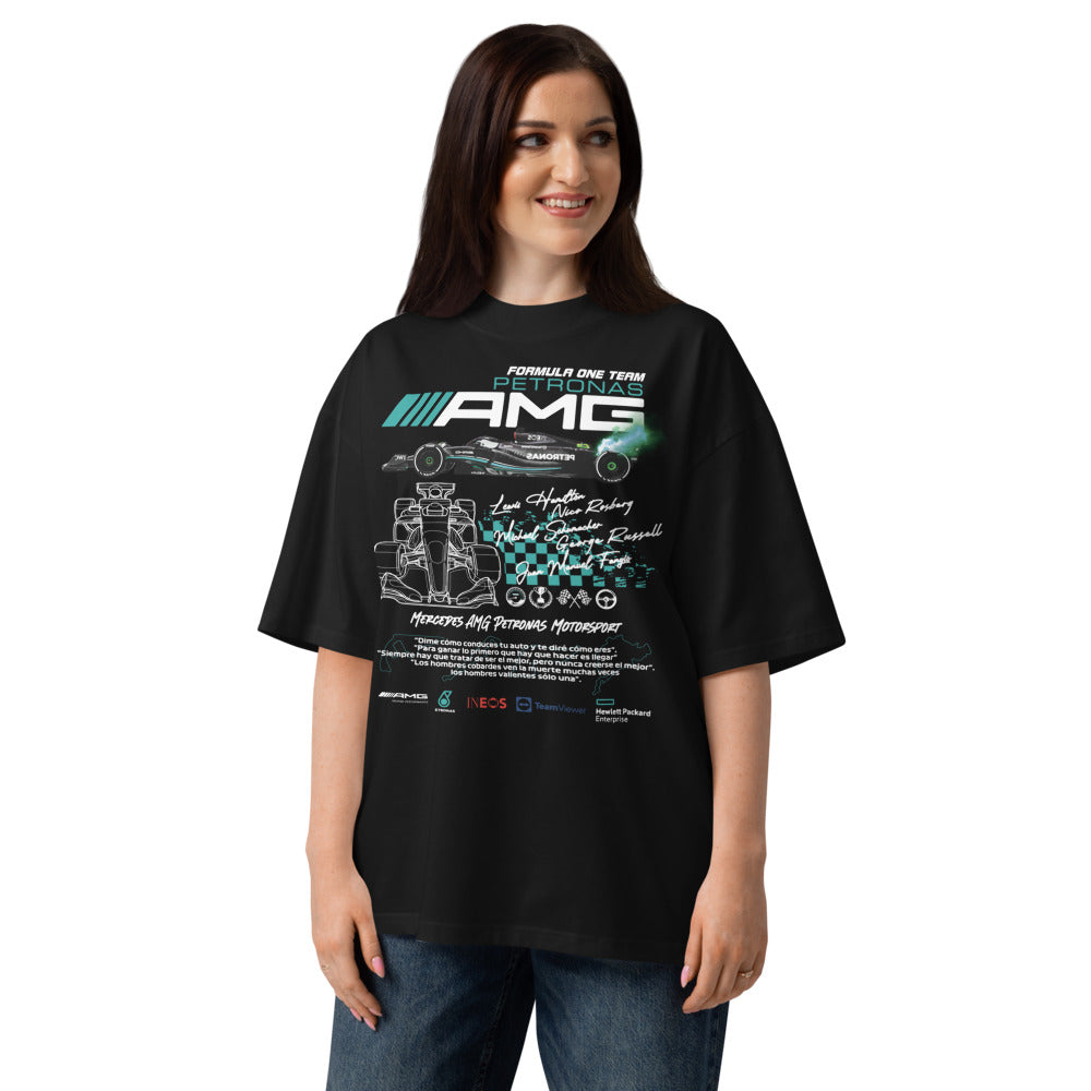 Oversize Petronas AMG - Modelo femenina
