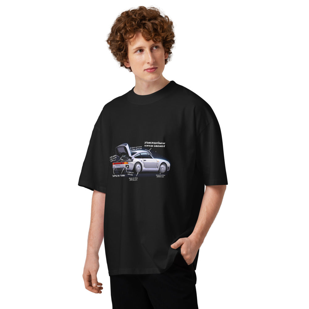 Oversize Porsche 959 Doppelter Turbo - Modelo masculino
