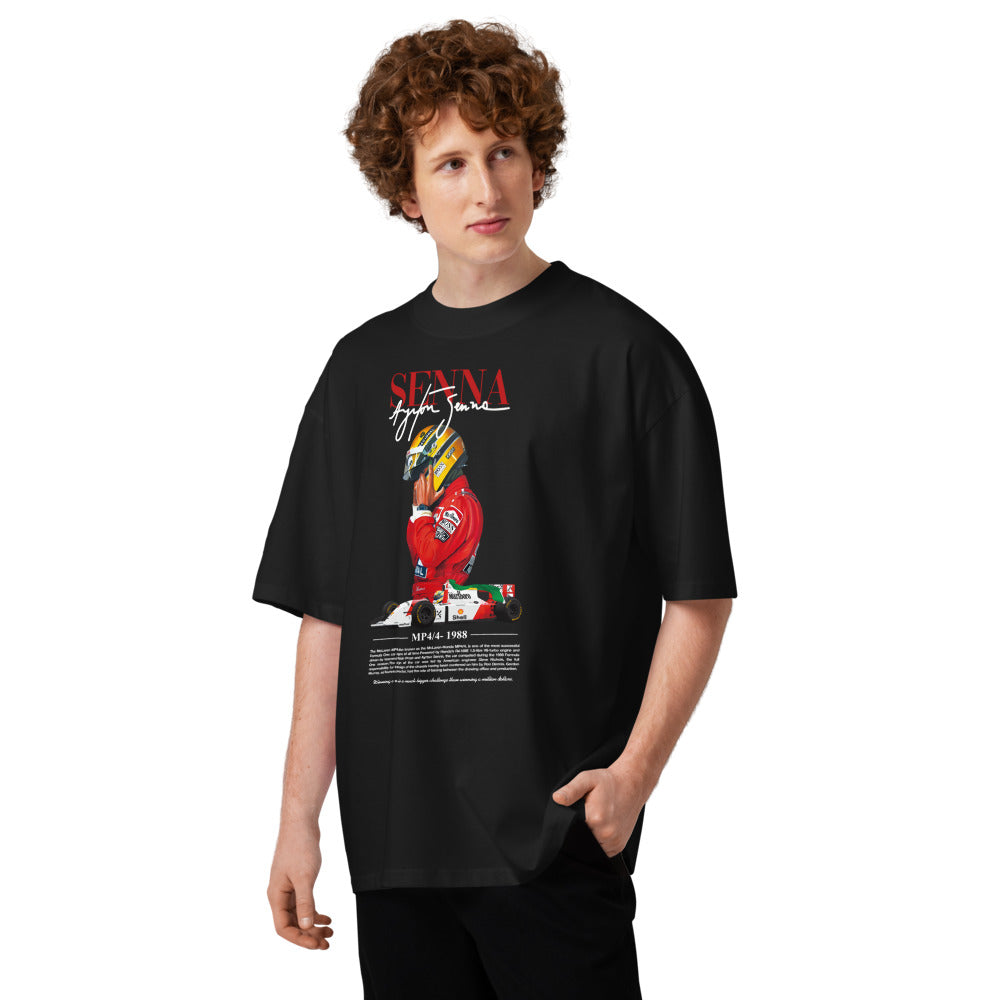 Oversize Senna 1988 - Modelo masculino