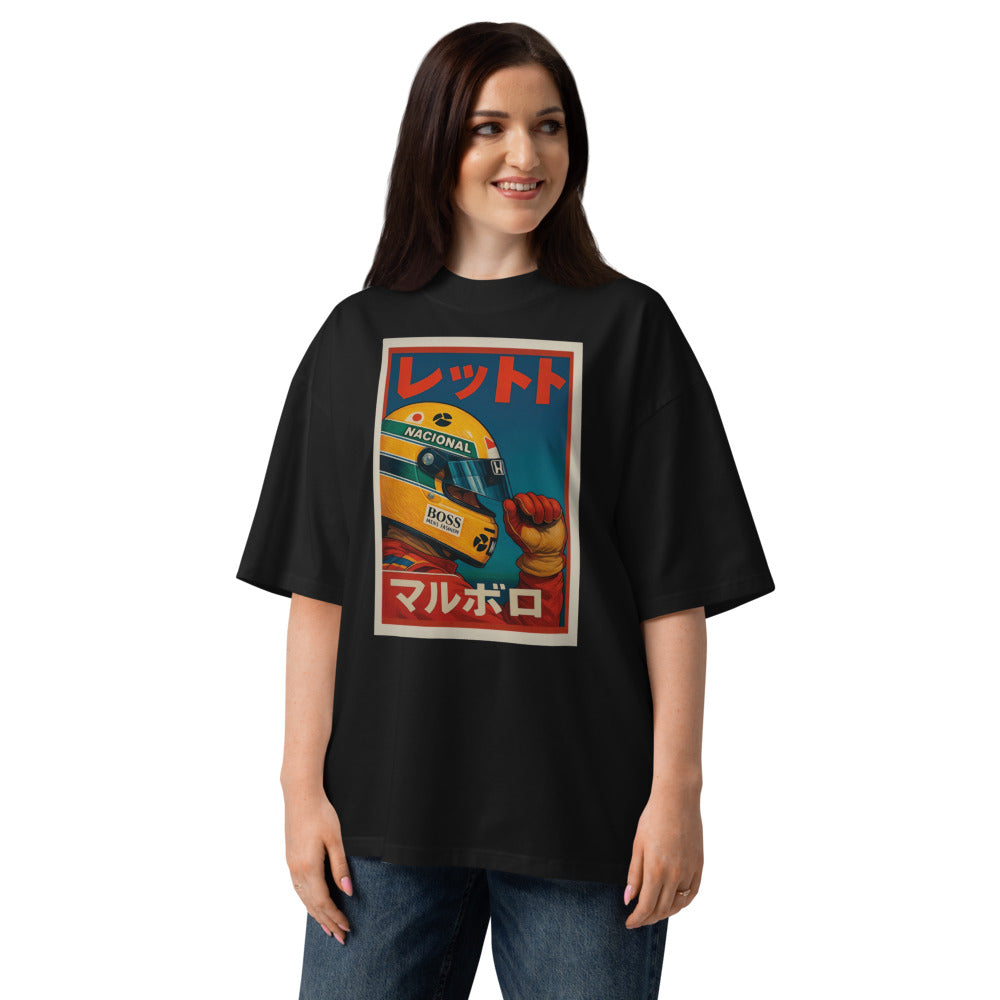 Oversize Senna In Japan - Modelo femenina