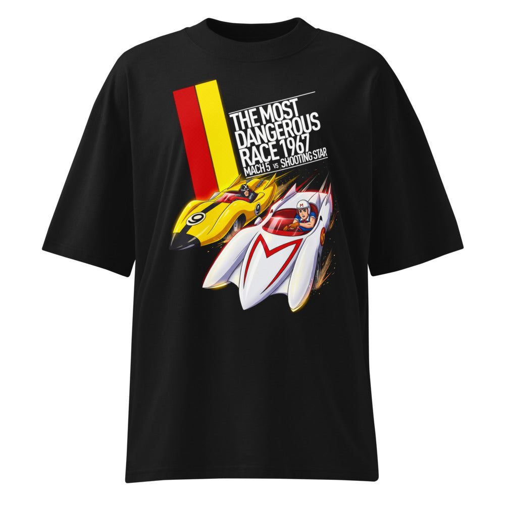 Oversize Speed Racer Mach 5 Vs Shooting Star - Frente fantasma