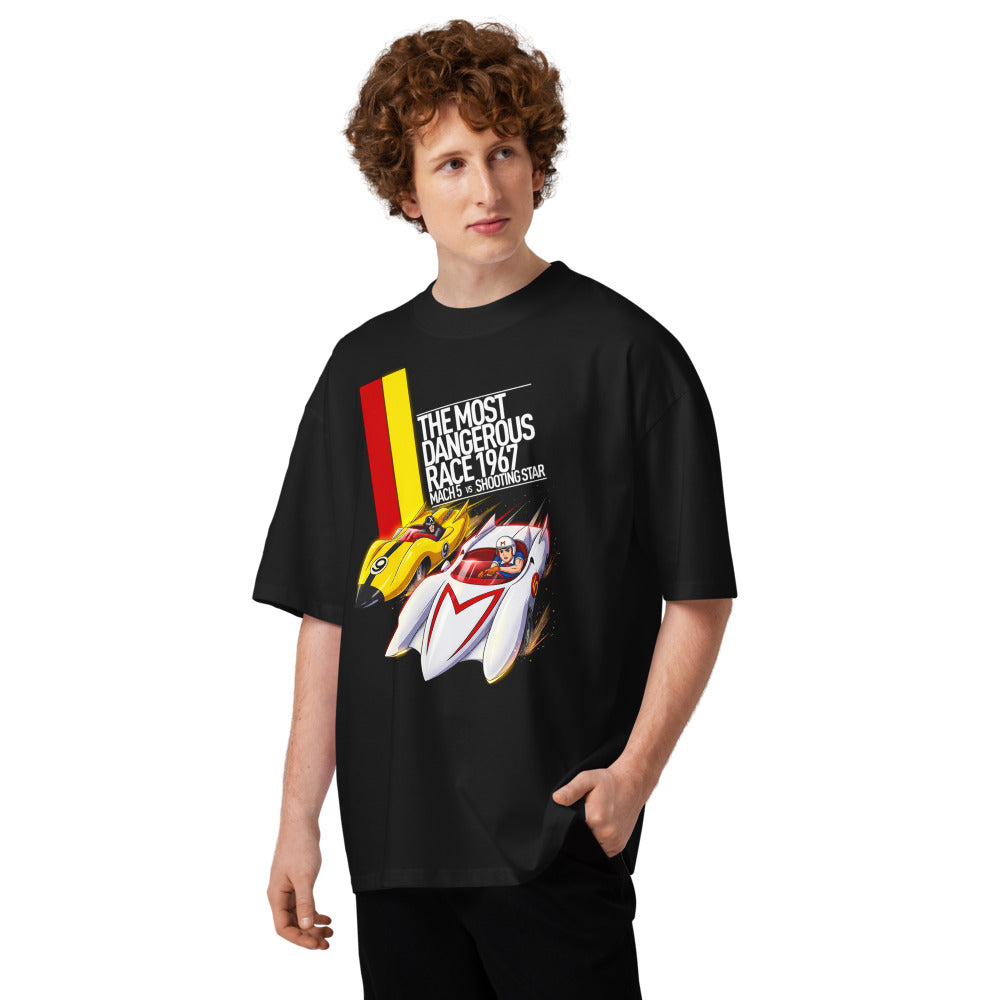 Oversize Speed Racer Mach 5 Vs Shooting Star - Modelo masculino