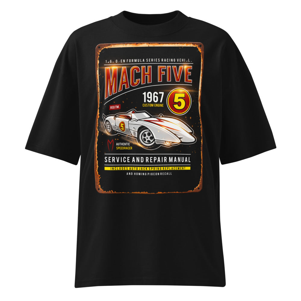 Oversize Speed Racer Mach Five Service Manual - Frente fantasma