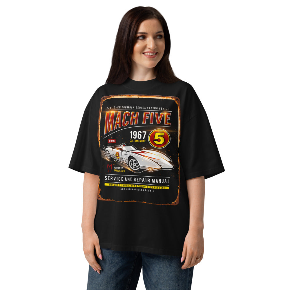 Oversize Speed Racer Mach Five Service Manual - Modelo femenina