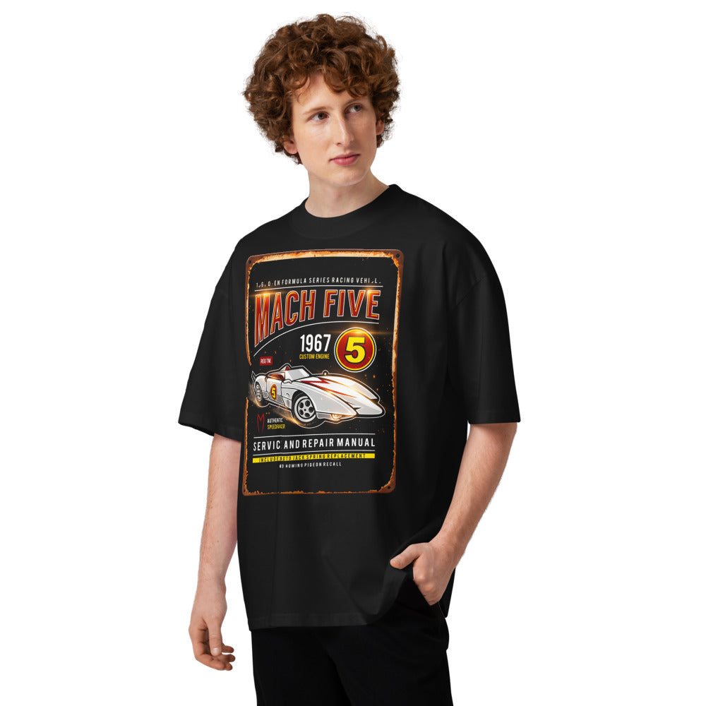 Oversize Speed Racer Mach Five Service Manual - Modelo masculino