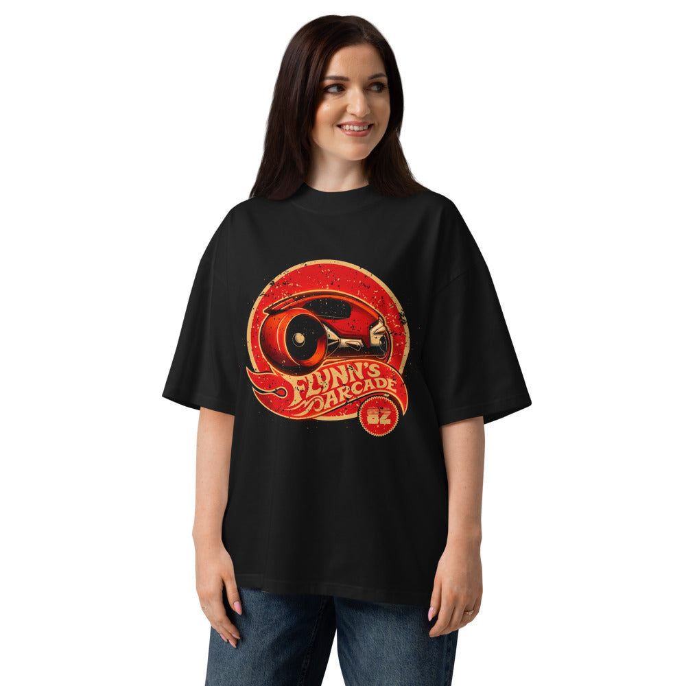 Oversize Tron Flynn's Arcade Red Light Cycle - Modelo femenina