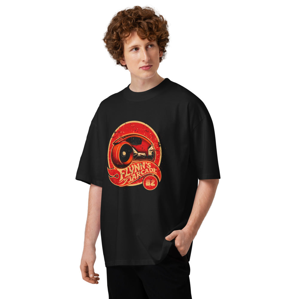Oversize Tron Flynn's Arcade Red Light Cycle - Modelo masculino