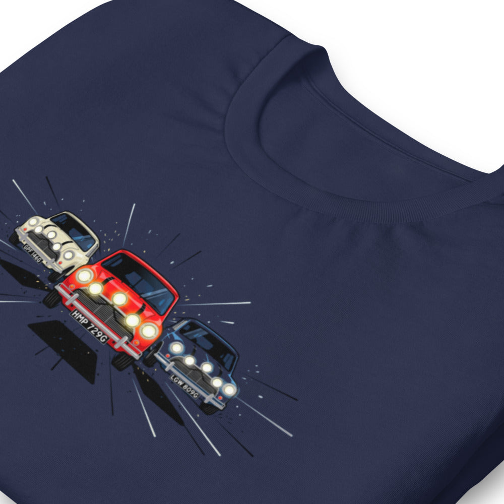 Playera Italian Job Mini Cooper Trio - Doblado zoom