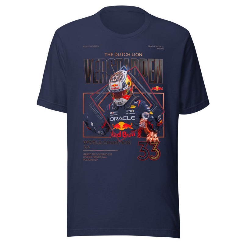 Max Verstappen Dutch Lion Champion