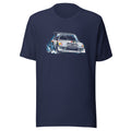 Playera Peugeot 205 Turbo 16 Rally Snow Drift - Frente grande