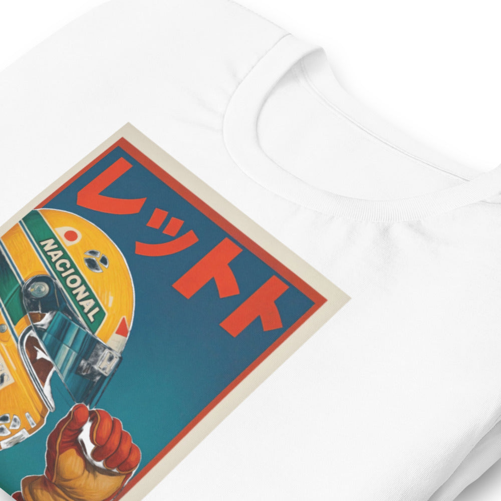 Playera Senna In Japan - Doblado zoom