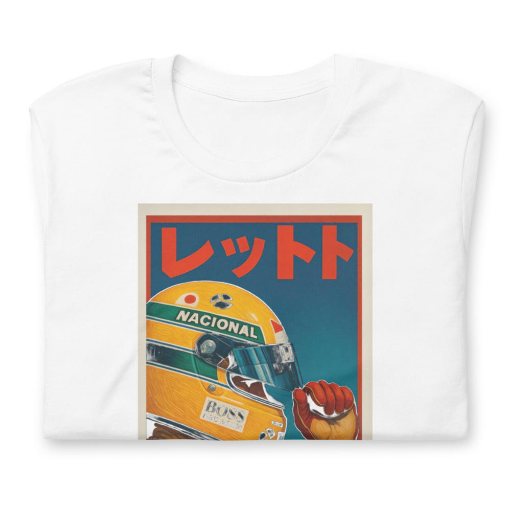 Playera Senna In Japan - Doblado