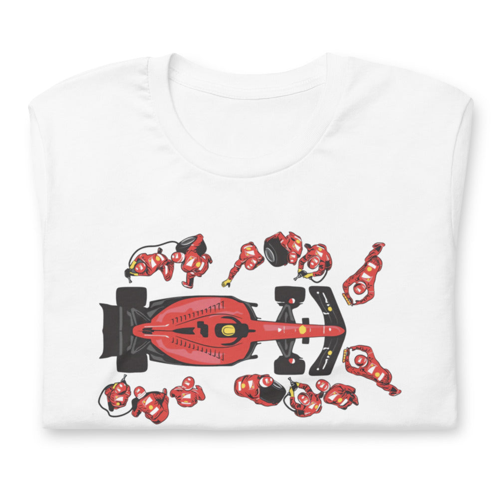 Playera Team Ferrari - Doblado