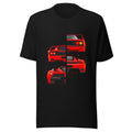 Playera Ferrari F40 F50 Enzo LaFerrari Rear Split - Frente grande